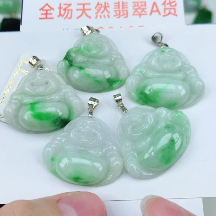 翡翠未镶嵌颈饰多样性发其1