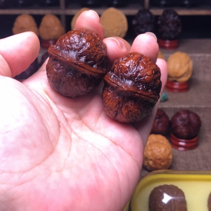 把件橄榄核40金甲龟龙36