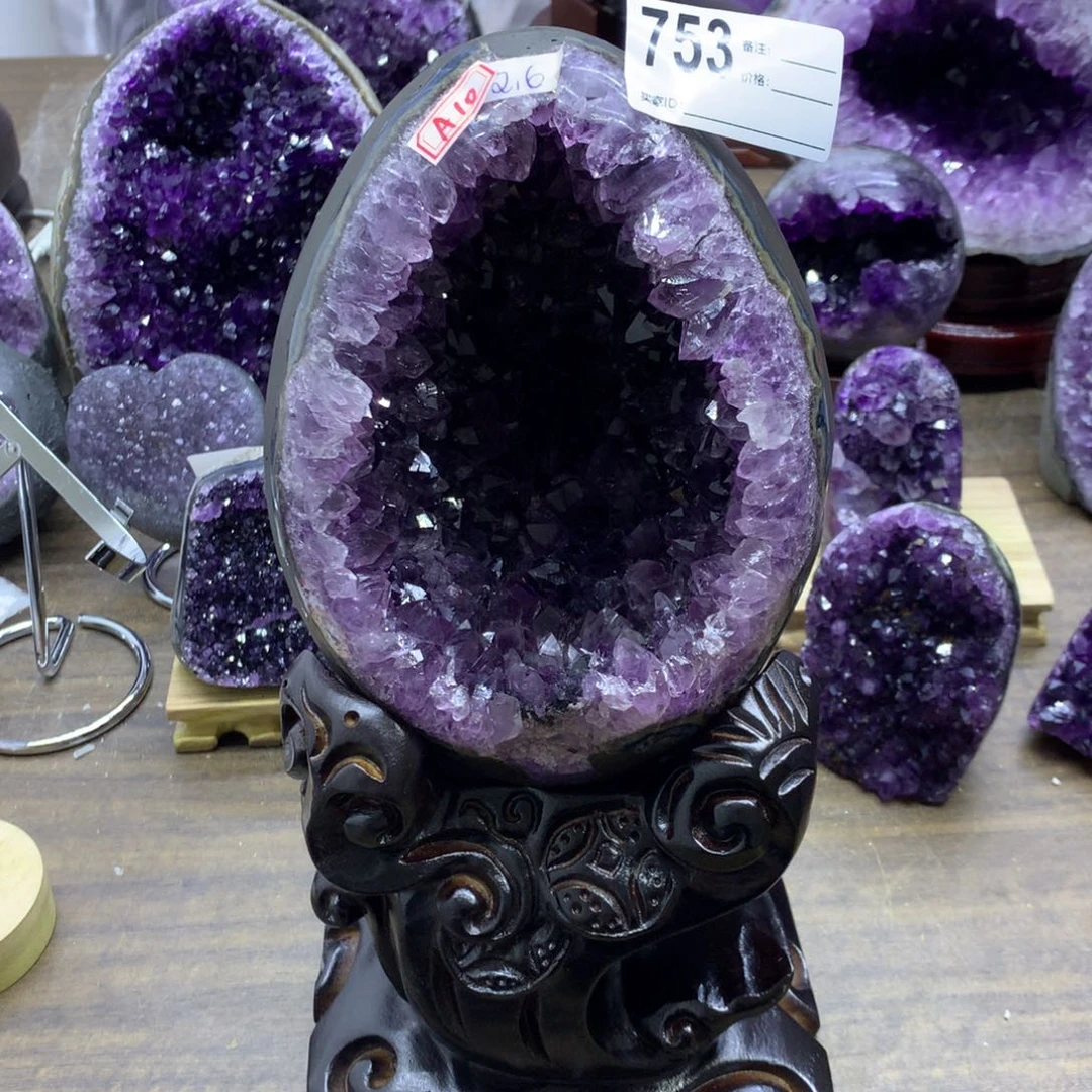 紫晶大型摆件（非配饰）未镶嵌