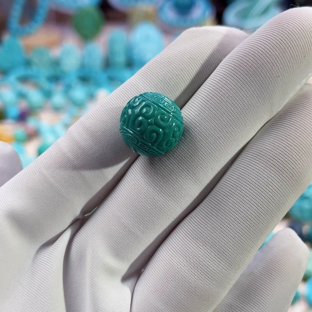 绿松石珠宝奇石未镶嵌