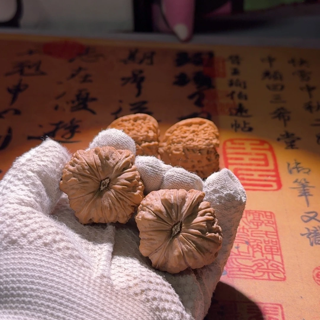 ꫞***糖吊坠文玩核桃45南瓜墩