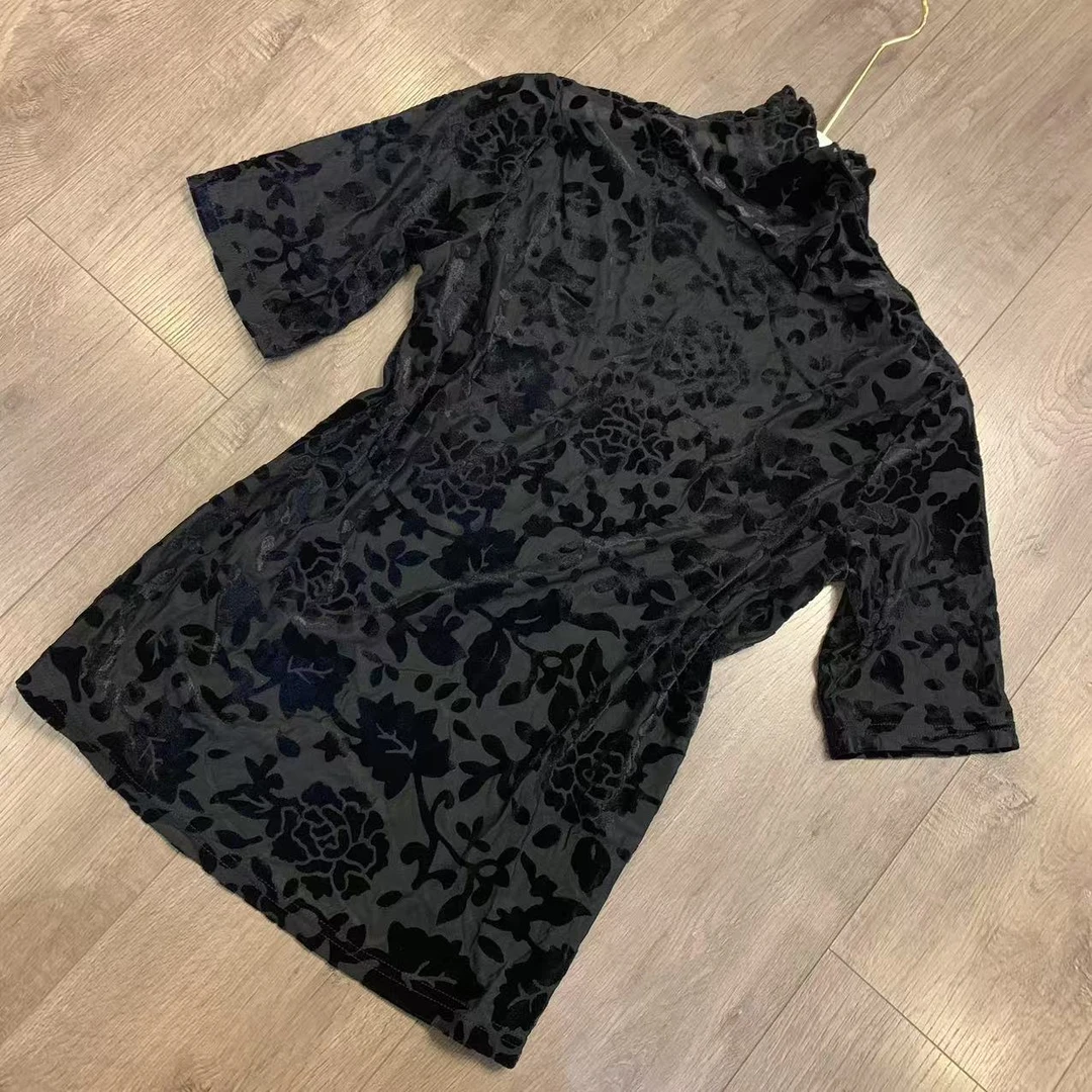 （现货）2025新款植绒高领半袖1002