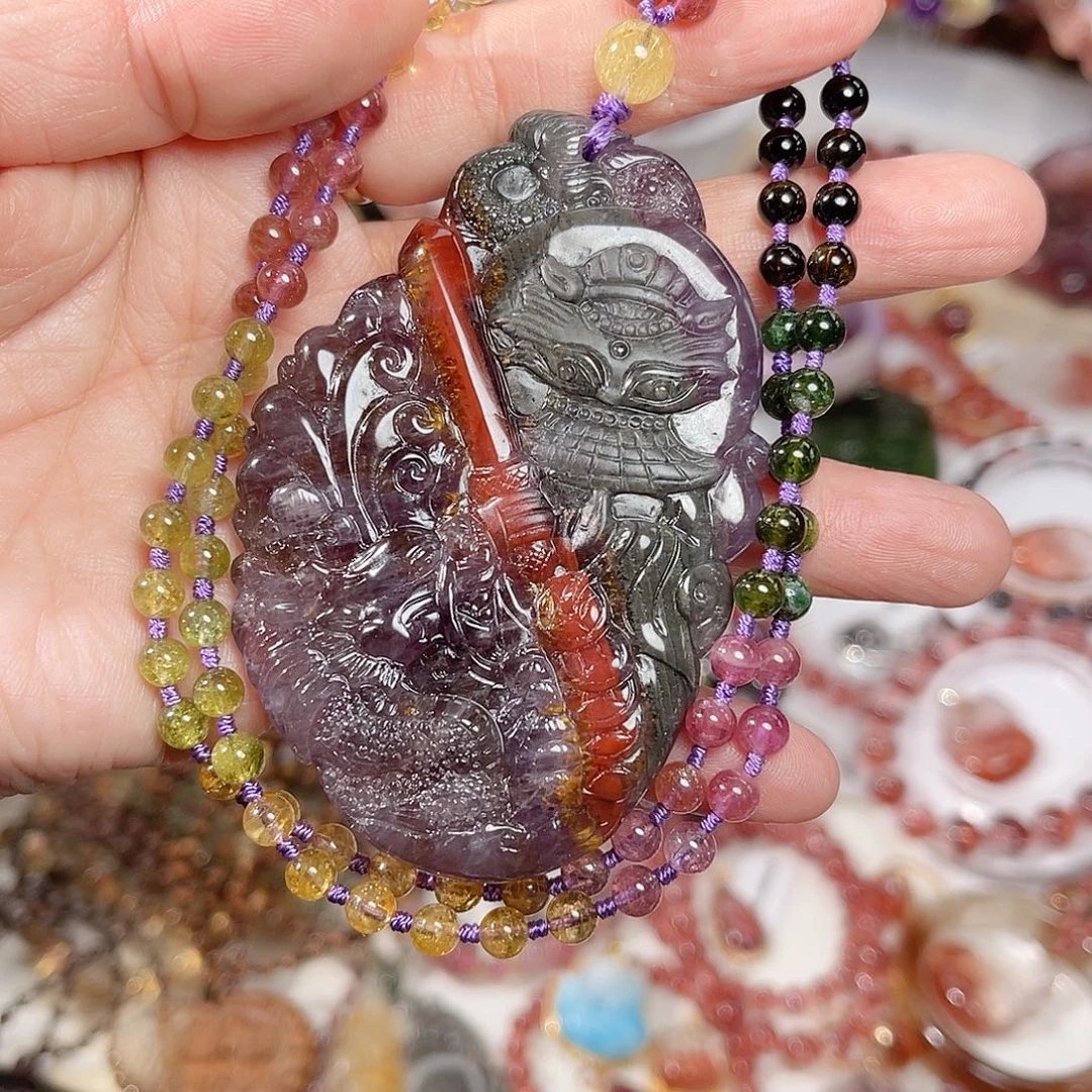 水晶未镶嵌颈饰订制