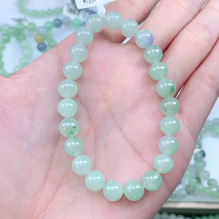 未镶嵌手链翡翠翡翠