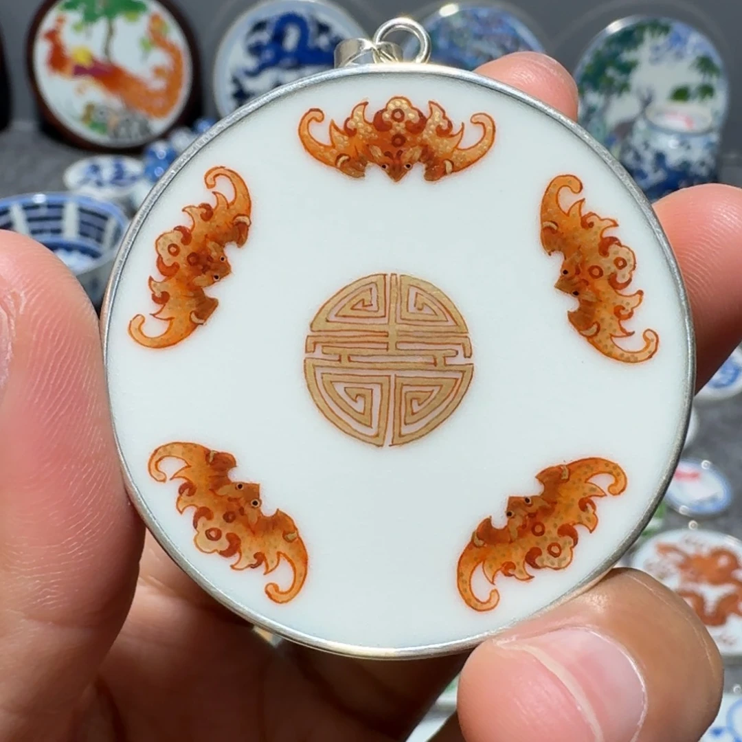 瓷片图****_精品挂件一个
