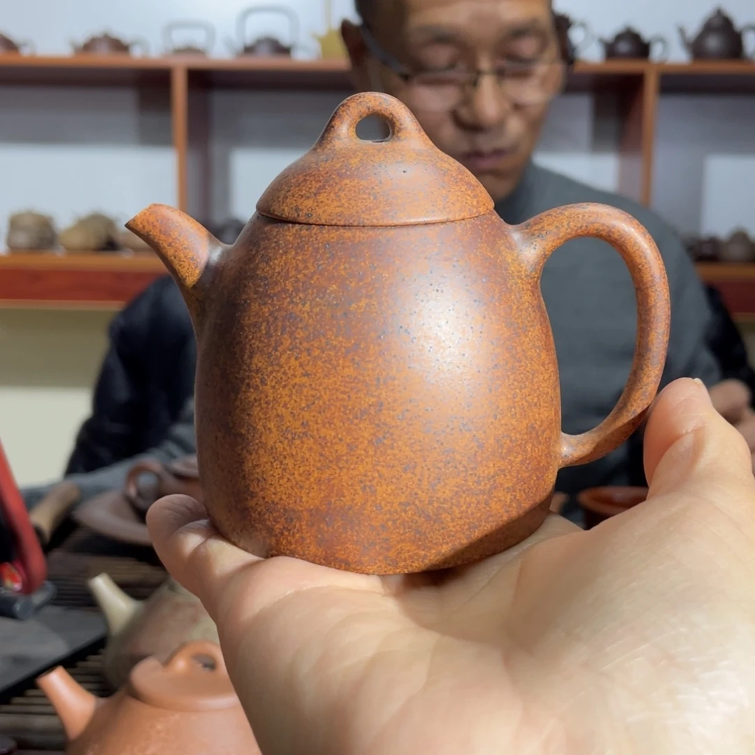 茶壶紫砂高温烧秦权150CC