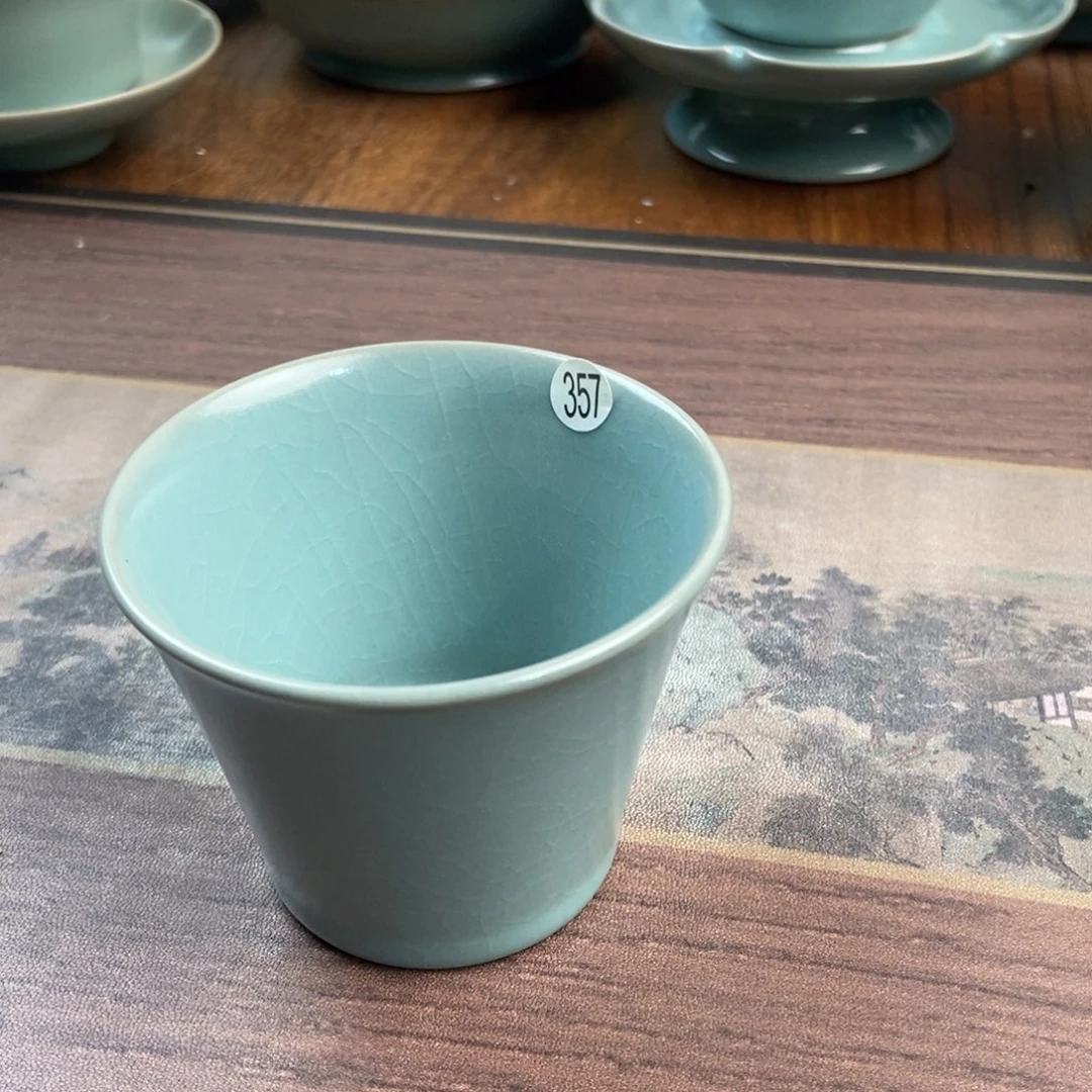 摆件原产地原矿汝瓷～茶器