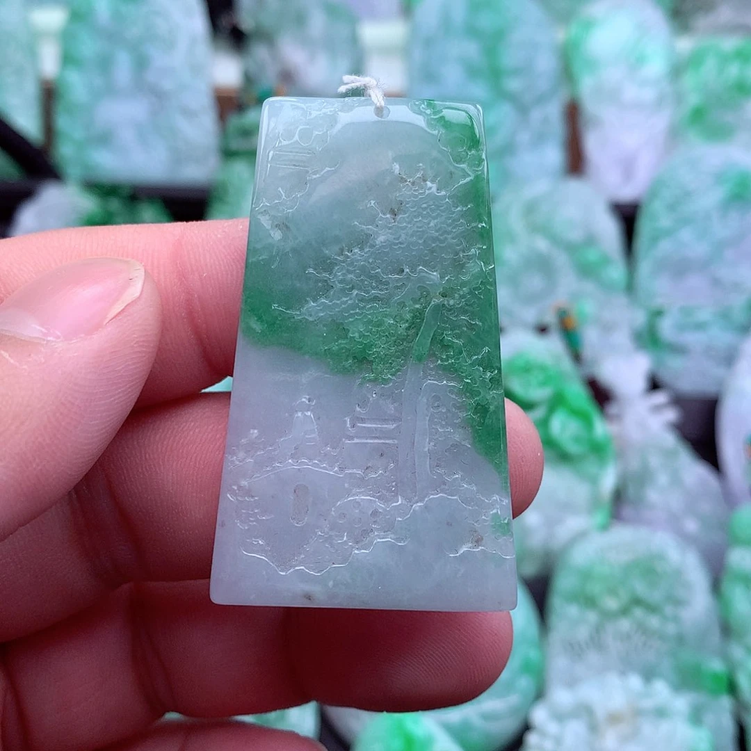 翡翠吊坠(不含链)未镶嵌