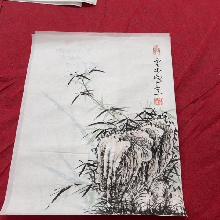 国画花鸟的翅膀是