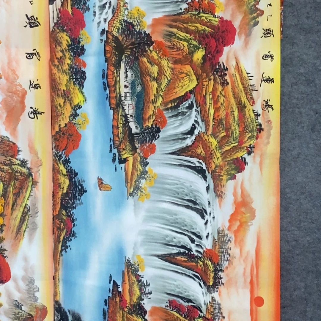 国画精品山水六尺画