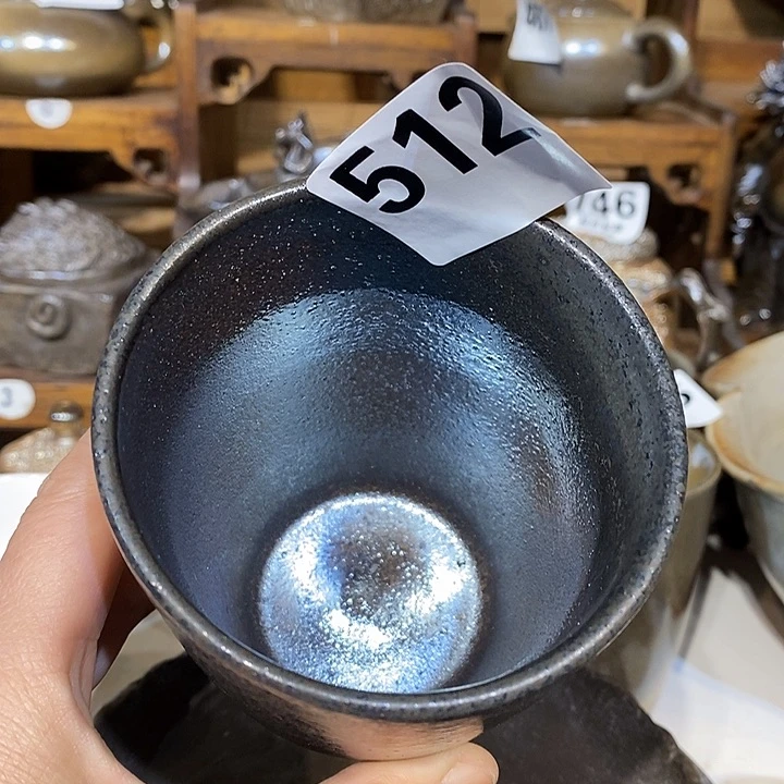 高温柴烧陶泥可乐杯