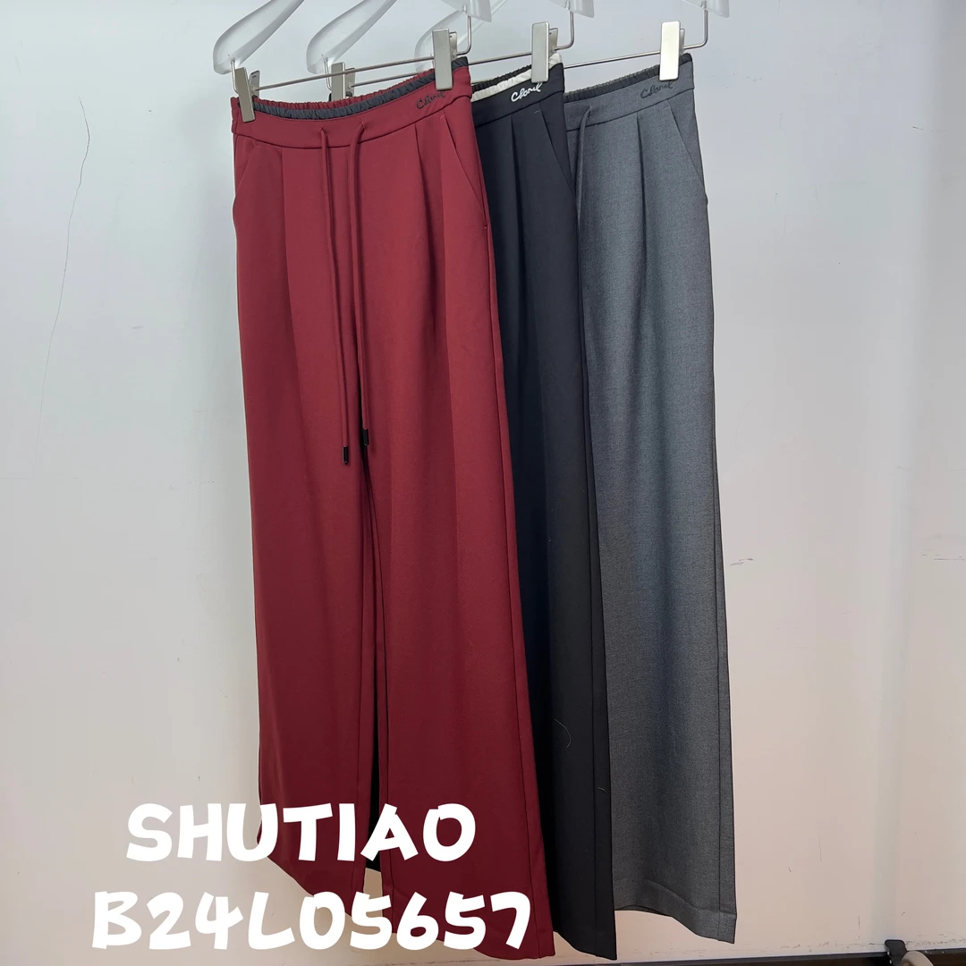 【SHUTIAO】2024秋冬：新款小众设计款裤子B24L05657