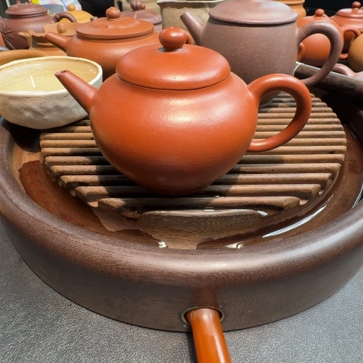 茶杯紫砂朱泥无添加水平200cc