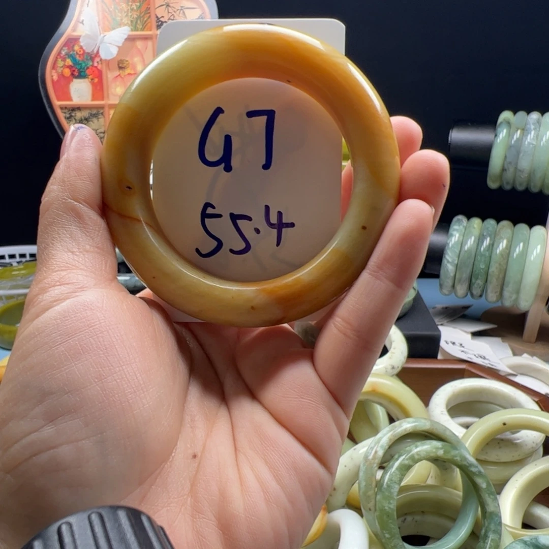 蛇纹石玉合金手镯