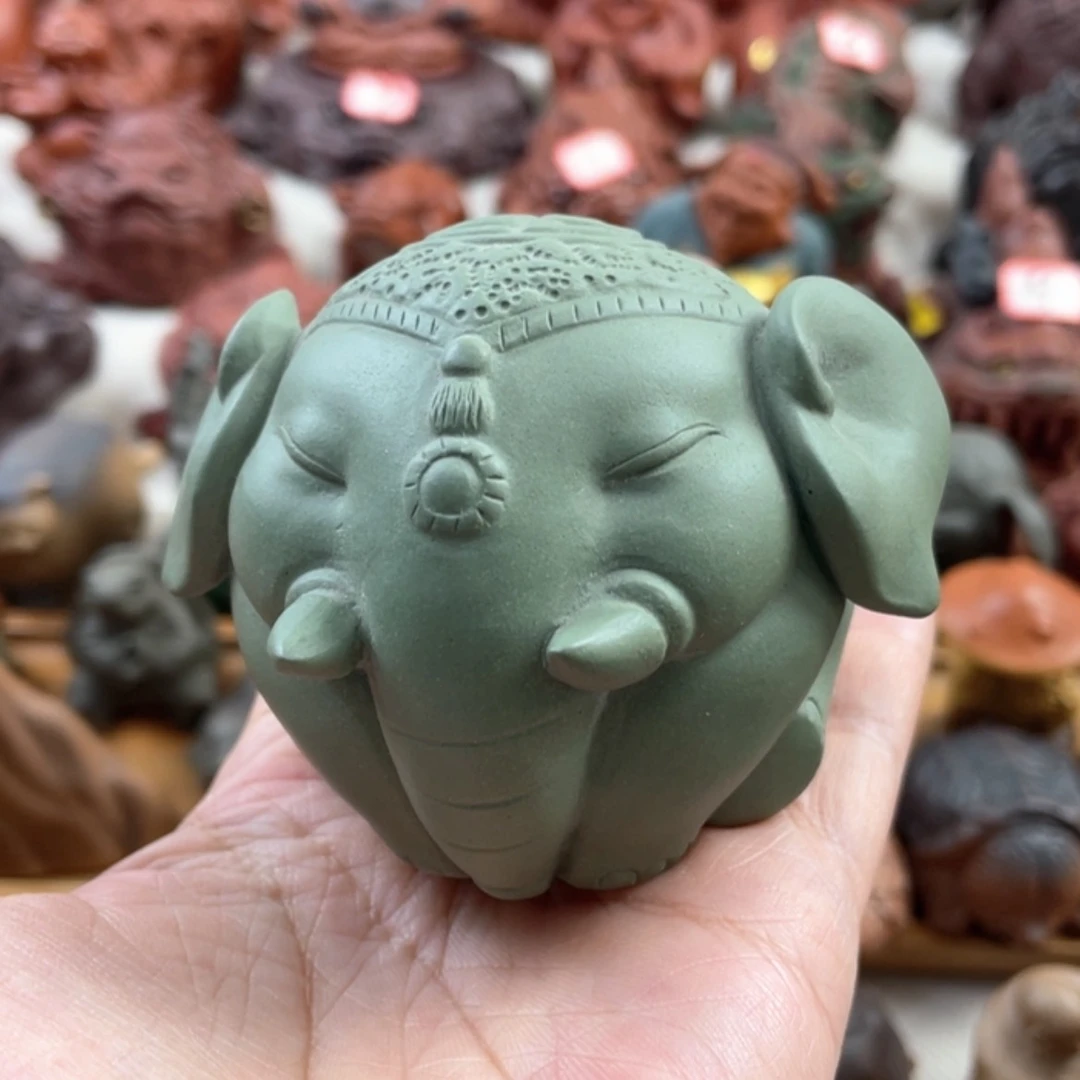 【闪购商品】紫砂茶宠紫砂大象