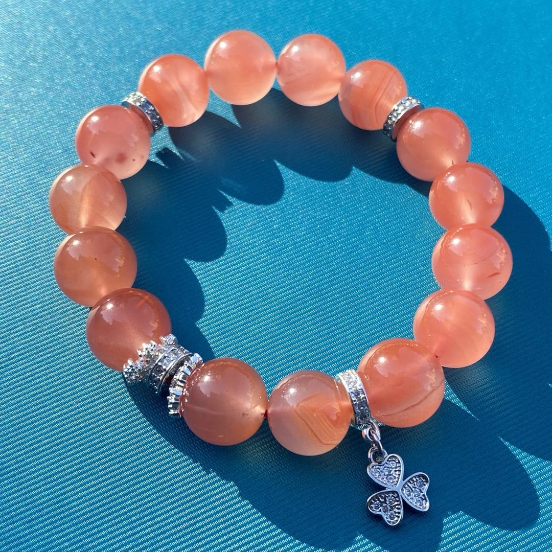 【初见珠宝】南红手串19-1CY356X37【多样性发一件】约12mm+