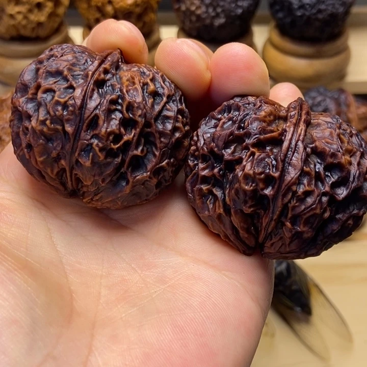 把件文玩核桃聚宝金蟾45