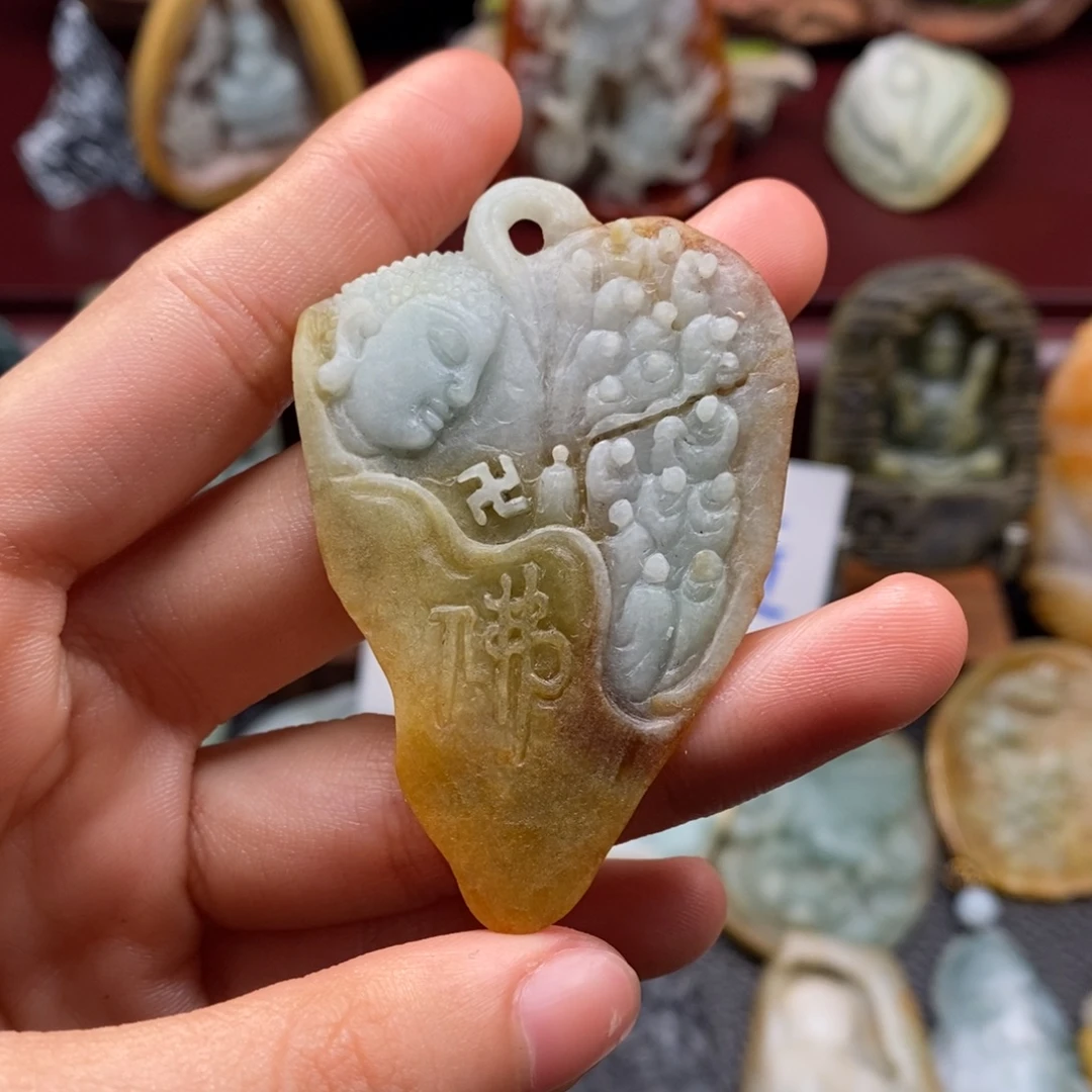 定制翡翠未镶嵌天然缅料a货翡翠