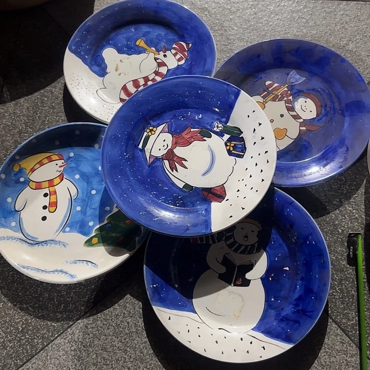 大***雁瓷片陶瓷盘子碗啥都有