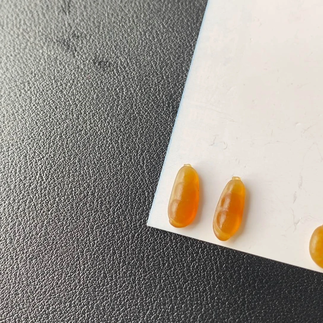 定制翡翠未镶嵌豆子