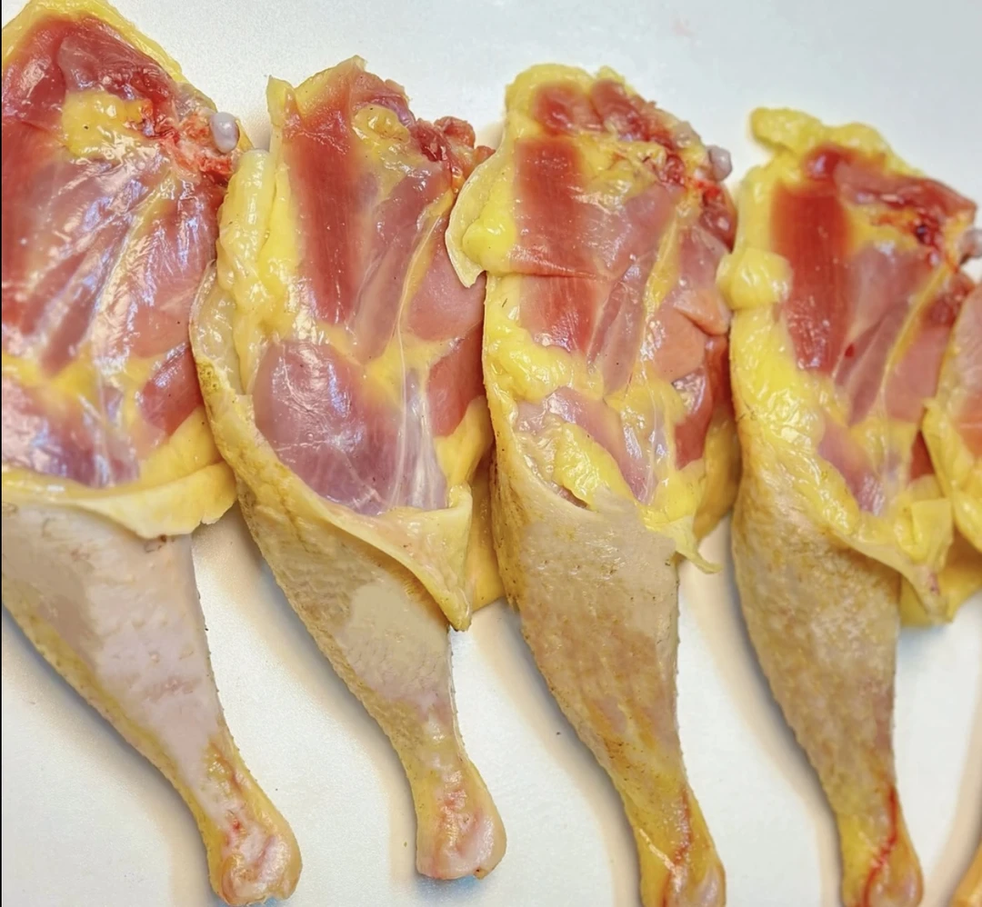 【拍6斤送1斤】农家山林2年散养土鸡原切土鸡腿/顺丰 包冰率不含冰