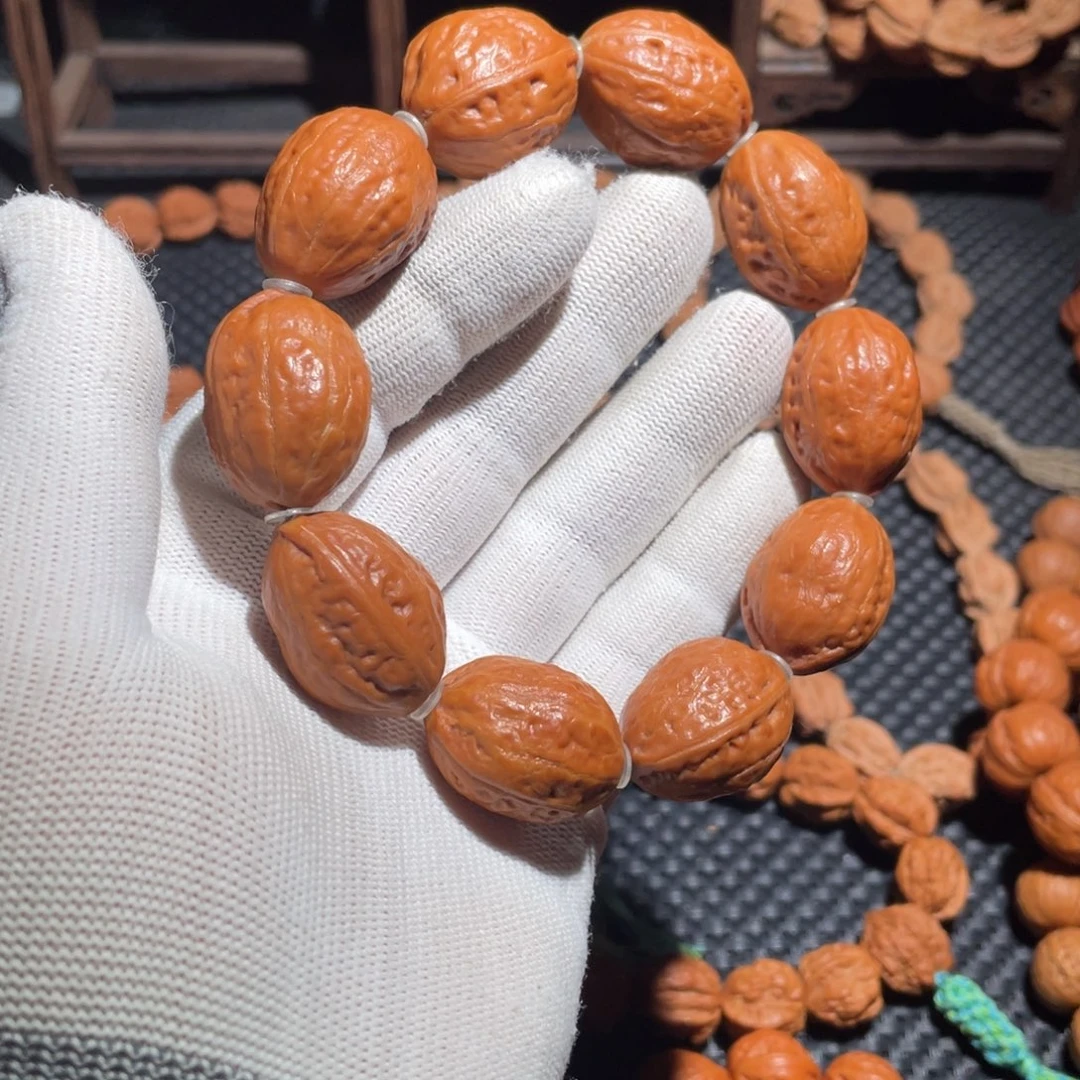 文玩核桃手串 大枣 核桃
