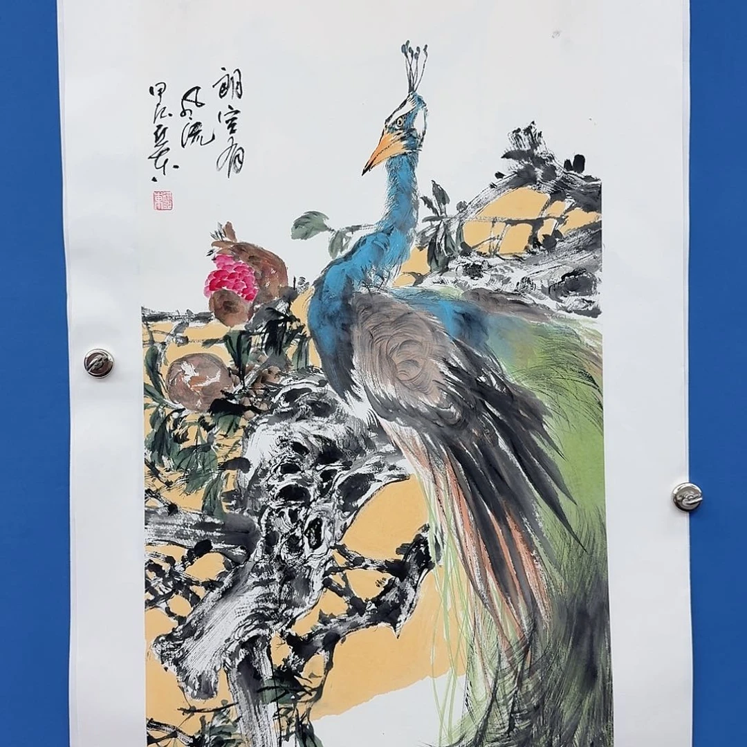 国画多次参加国内外大型展览交流