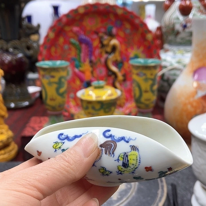 瓷片高**云瓷器摆件摆件摆件