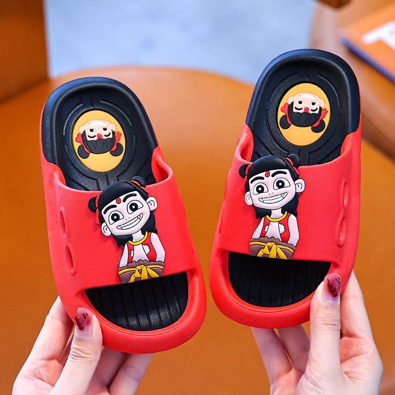 新款哪吒拖鞋敖丙拖鞋儿童春夏夏季居家防滑宝宝男童拖鞋男女童