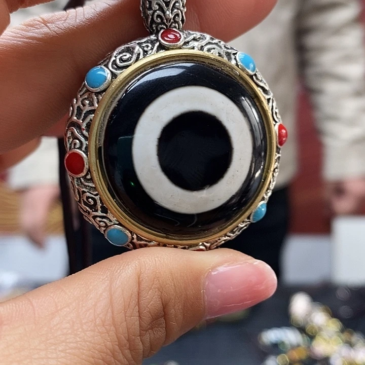 玛瑙/玉髓合金颈饰