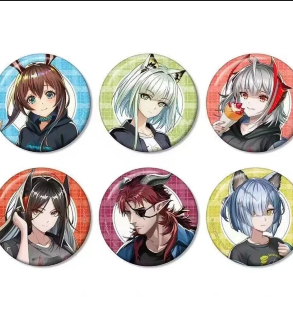 【明日方舟】 新绘角色闪吧唧徽章 购物ver.A 周边