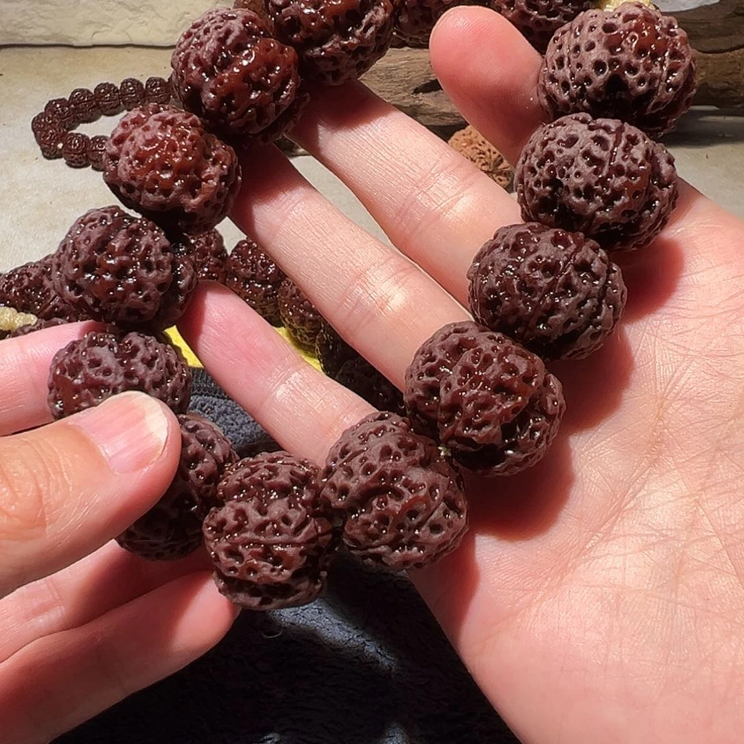 金刚菩提手串毕业级21尺寸五星蜂王福利