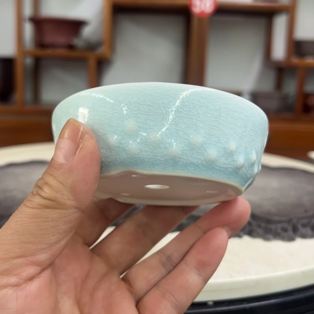 紫砂花盆瑕疵3-8。。。