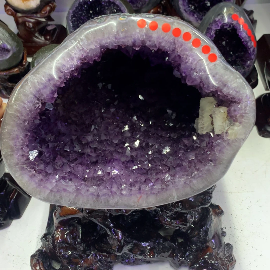 水晶摆件未镶嵌钱袋子 浩