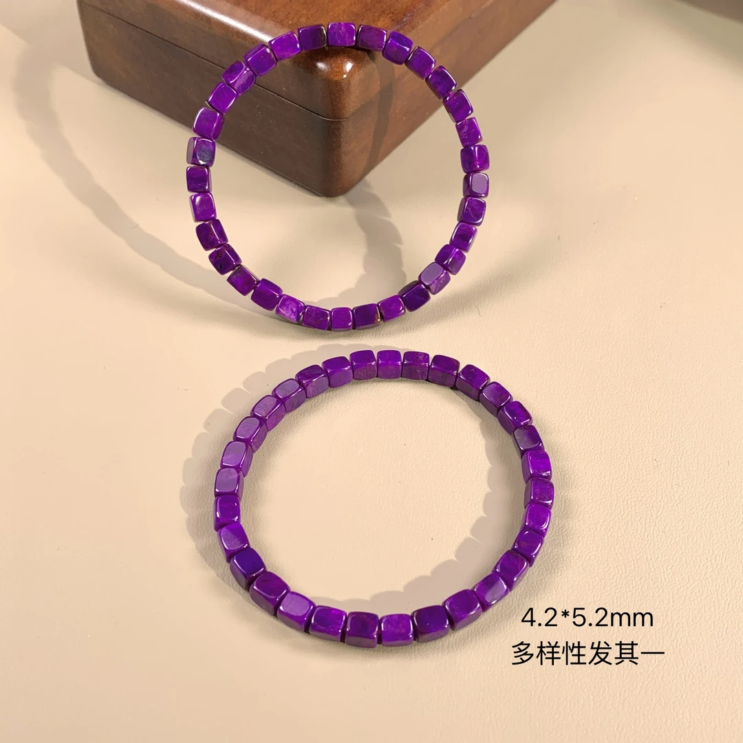 潮生石丨舒俱来魔方手串4.2mm*5.2mm/多样性发其一/C01626