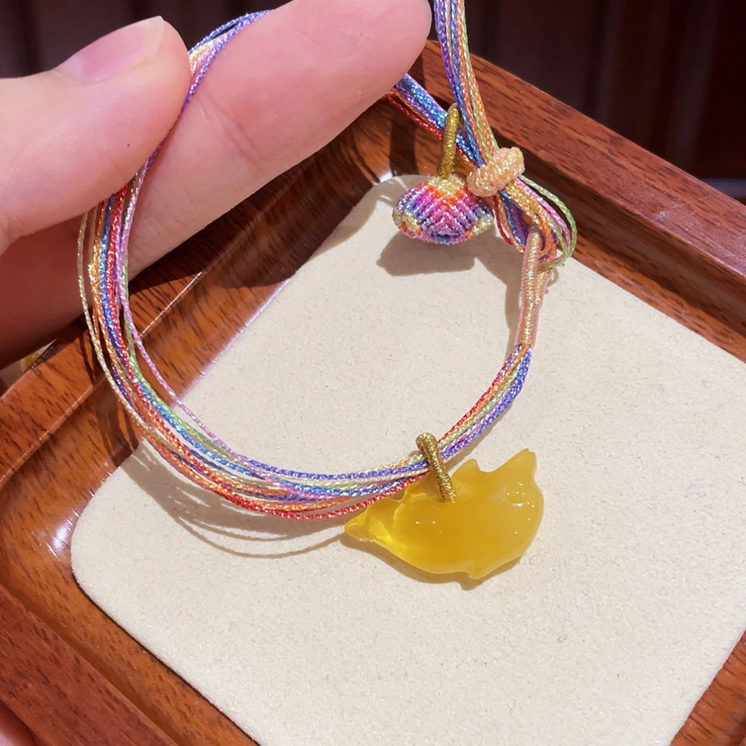 蜜蜡手链未镶嵌手串