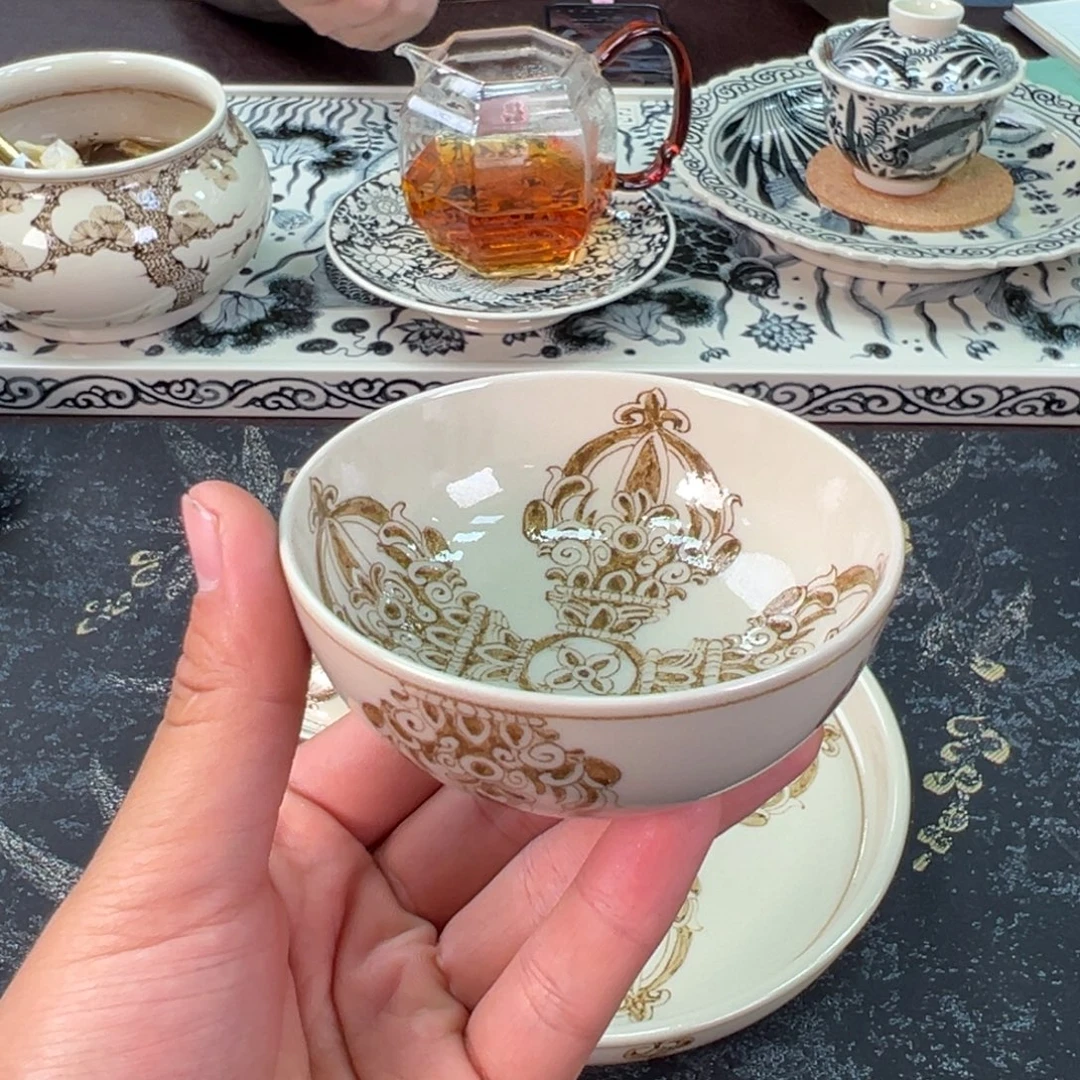陶景德镇手工手绘陶瓷
