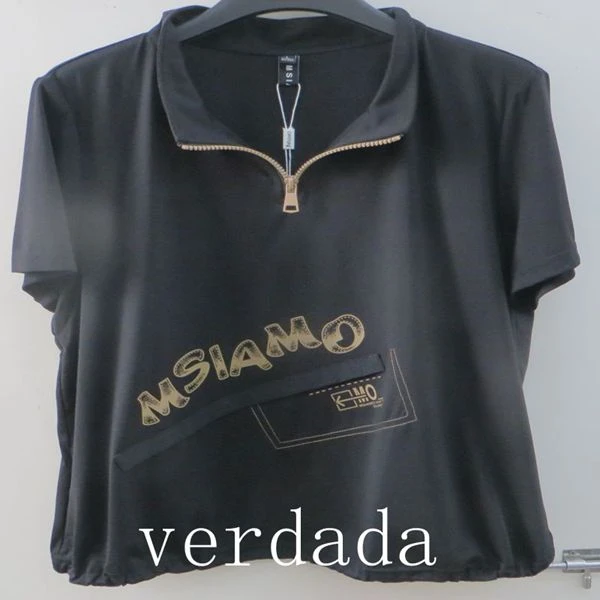 常规短袖印花常规款宽松型T恤薄款洋气夏季少女风