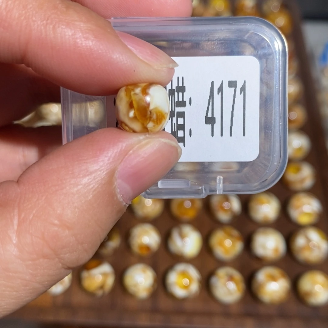 蜜蜡未镶嵌珠宝奇石4171