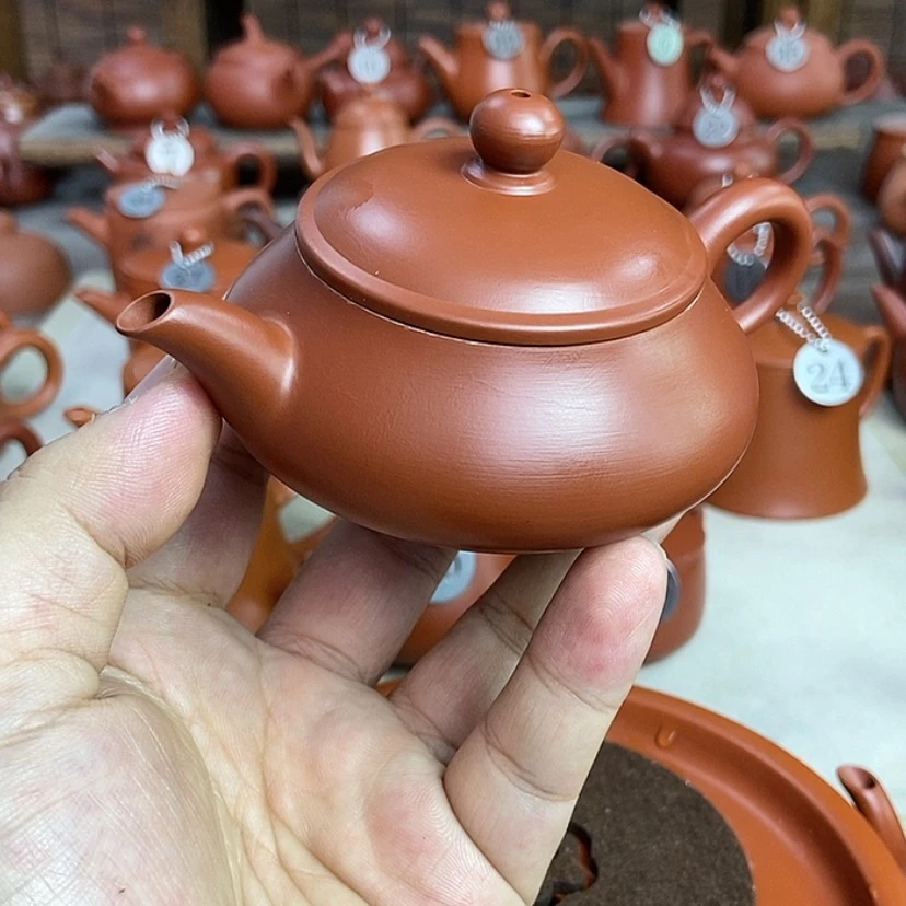 【闪购商品】茶壶朱泥120cc000000000000000