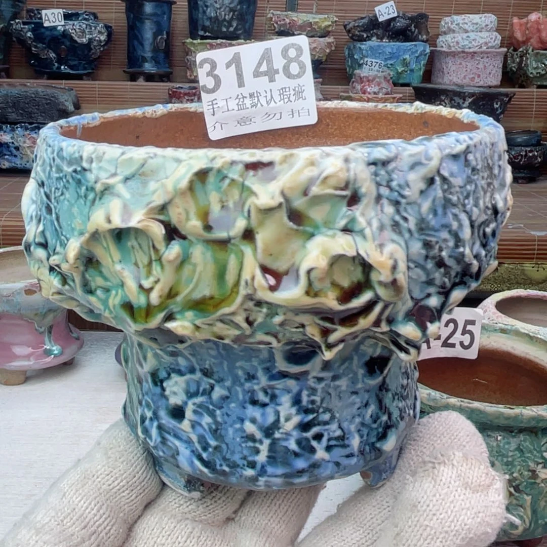 景德镇陶瓷艺术罐，全手工制作