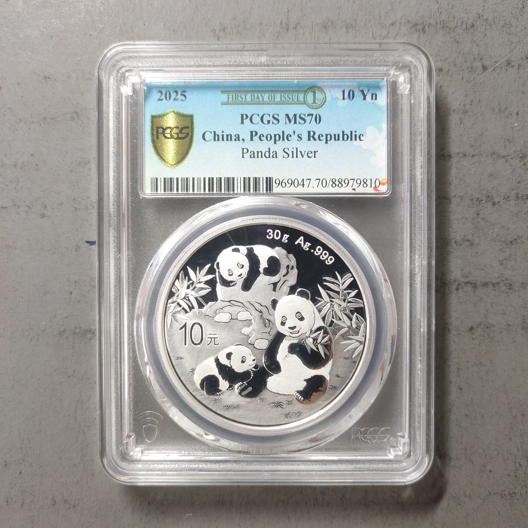 00217-13 2025年熊猫银币