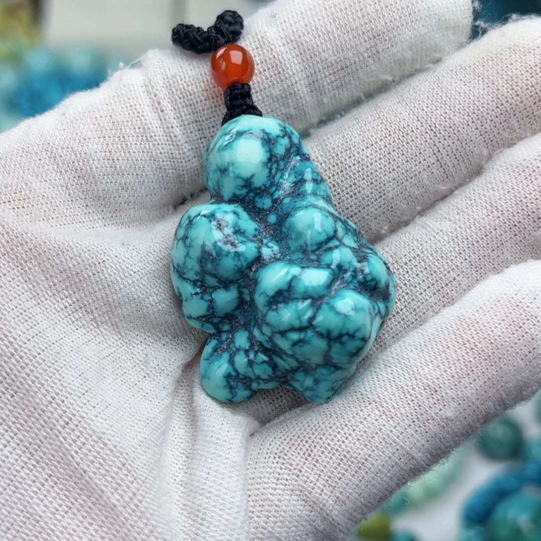 绿松石珠宝奇石未镶嵌