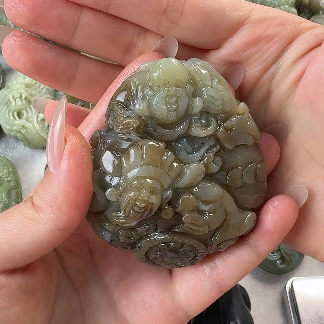 未镶嵌和田玉挂件