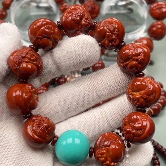 用***3橄榄核手串橄榄核