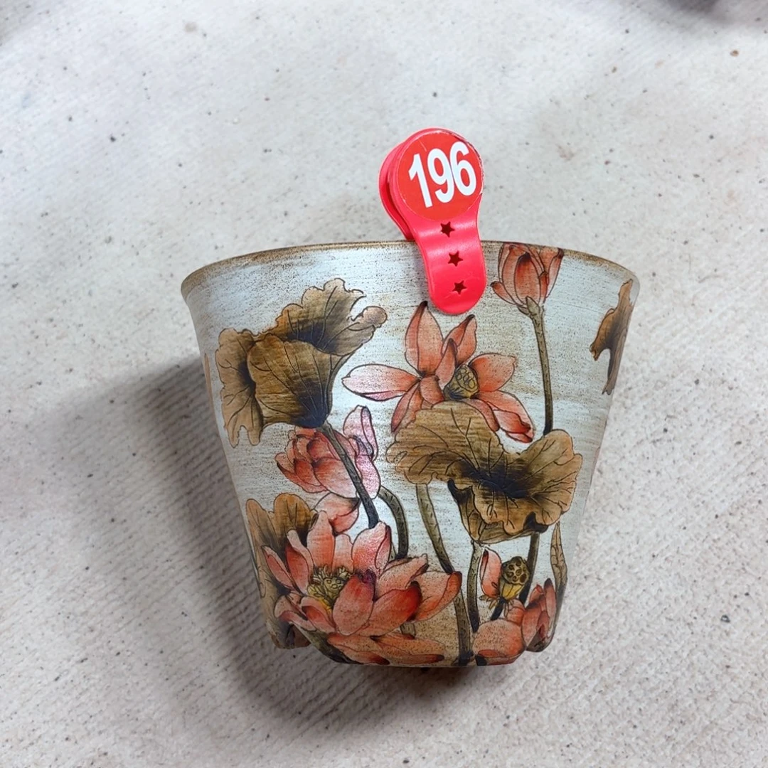 木***心紫砂花盆陶瓷多肉花盆瑕疵