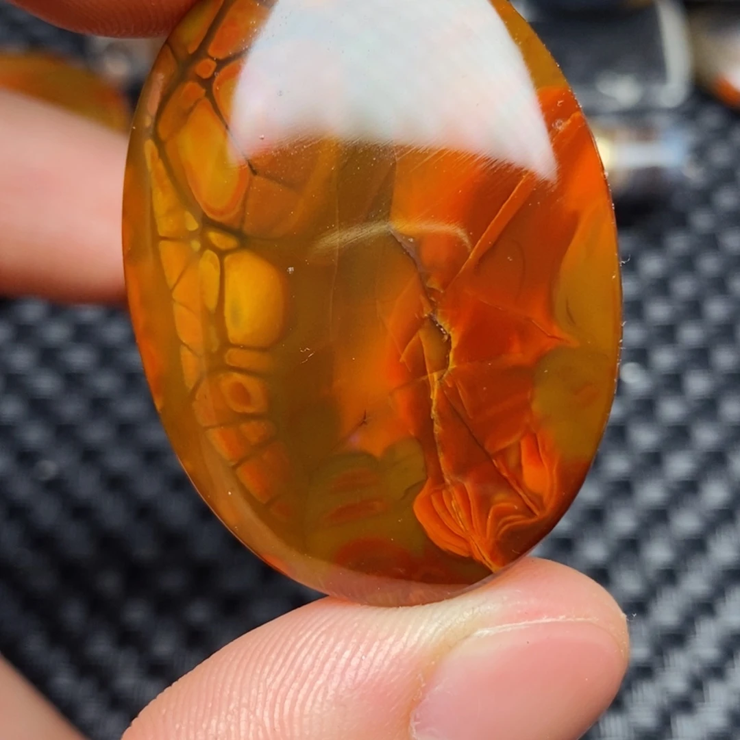 玛瑙/玉髓吊坠(不含链)未镶嵌灵**蜜