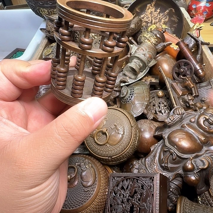 铜器办公室茶室摆件