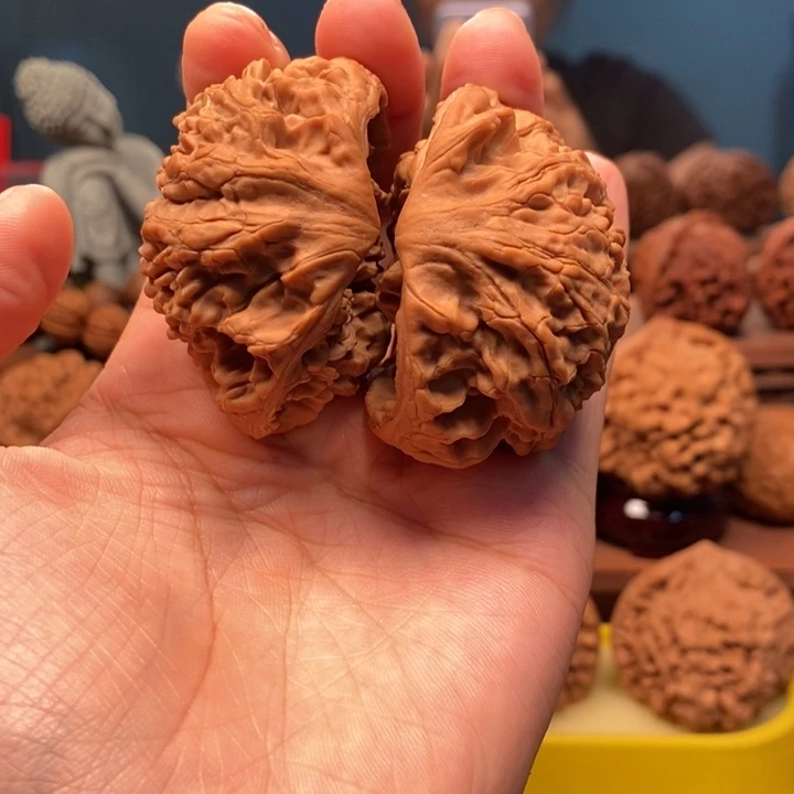 南***洋摆件核桃蛇头全品