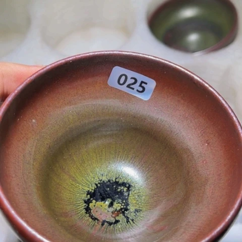 茶盏原矿原釉柴烧建盏